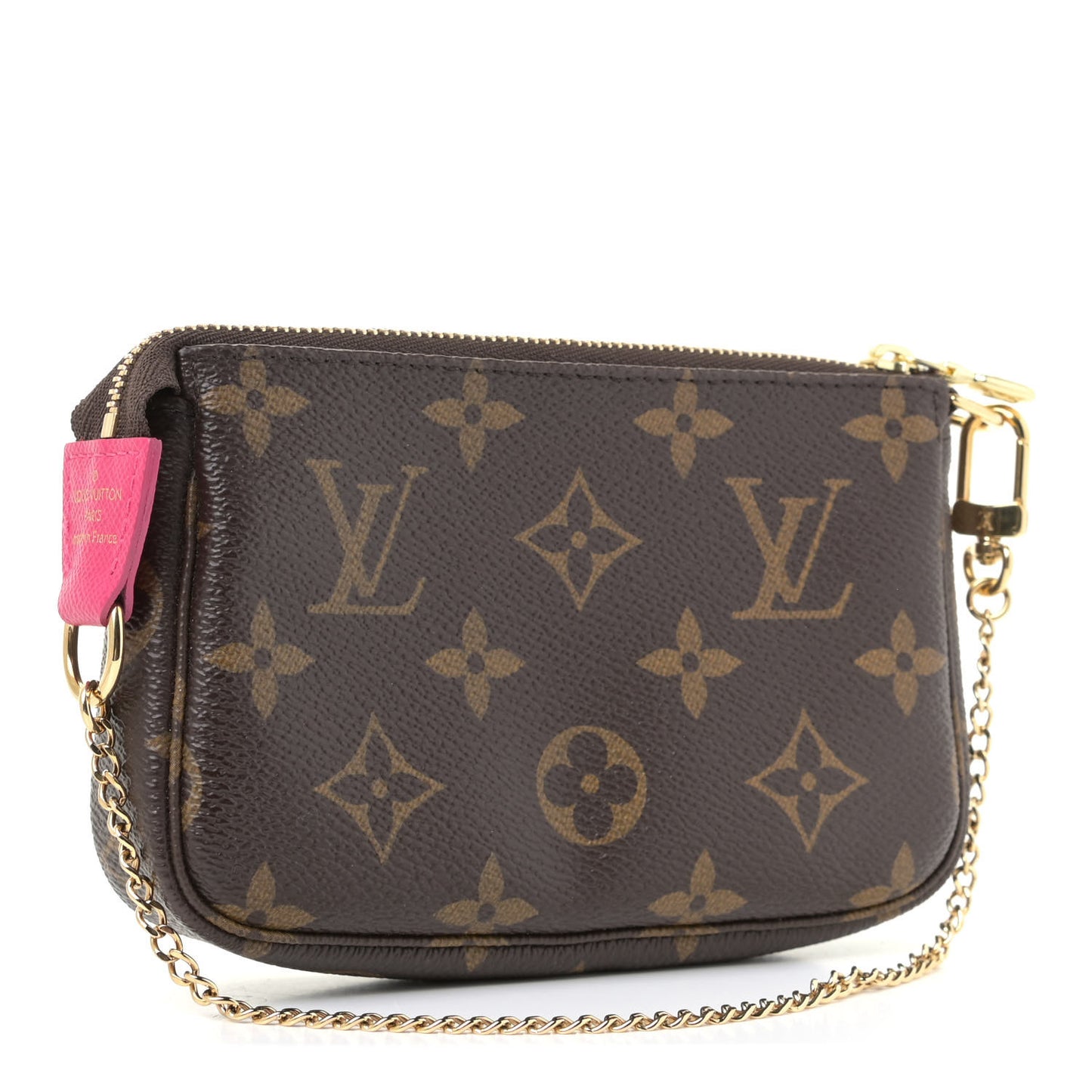 Monogram 2019 Christmas Animation Mini Courchevel Pochette Accessories Fuchsia