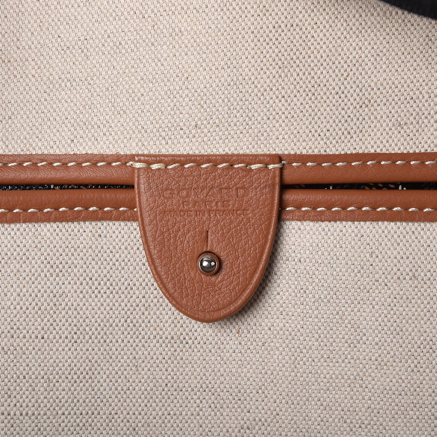 Goyard Goyardine Artois MM Black Gold 6 of 7