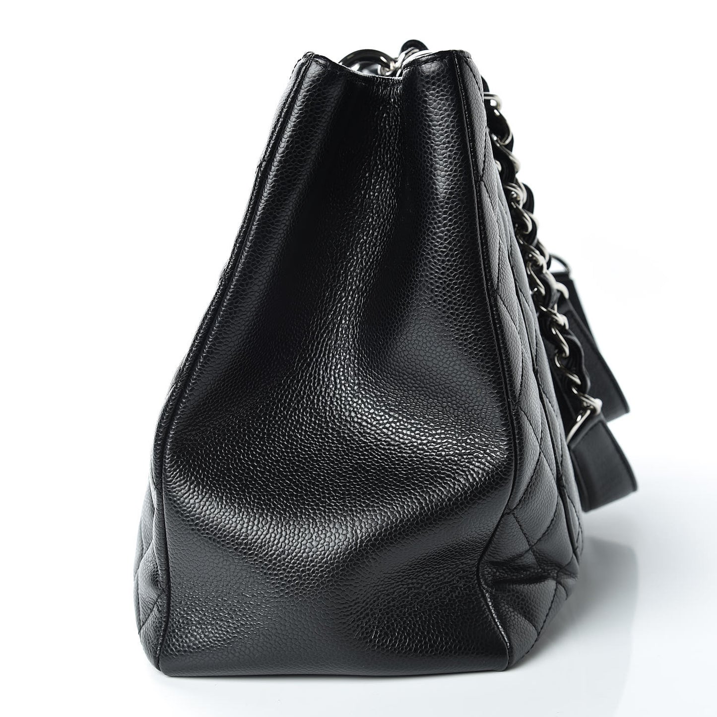 Caviar Quilted XL Grand Shopping Tote GST Black