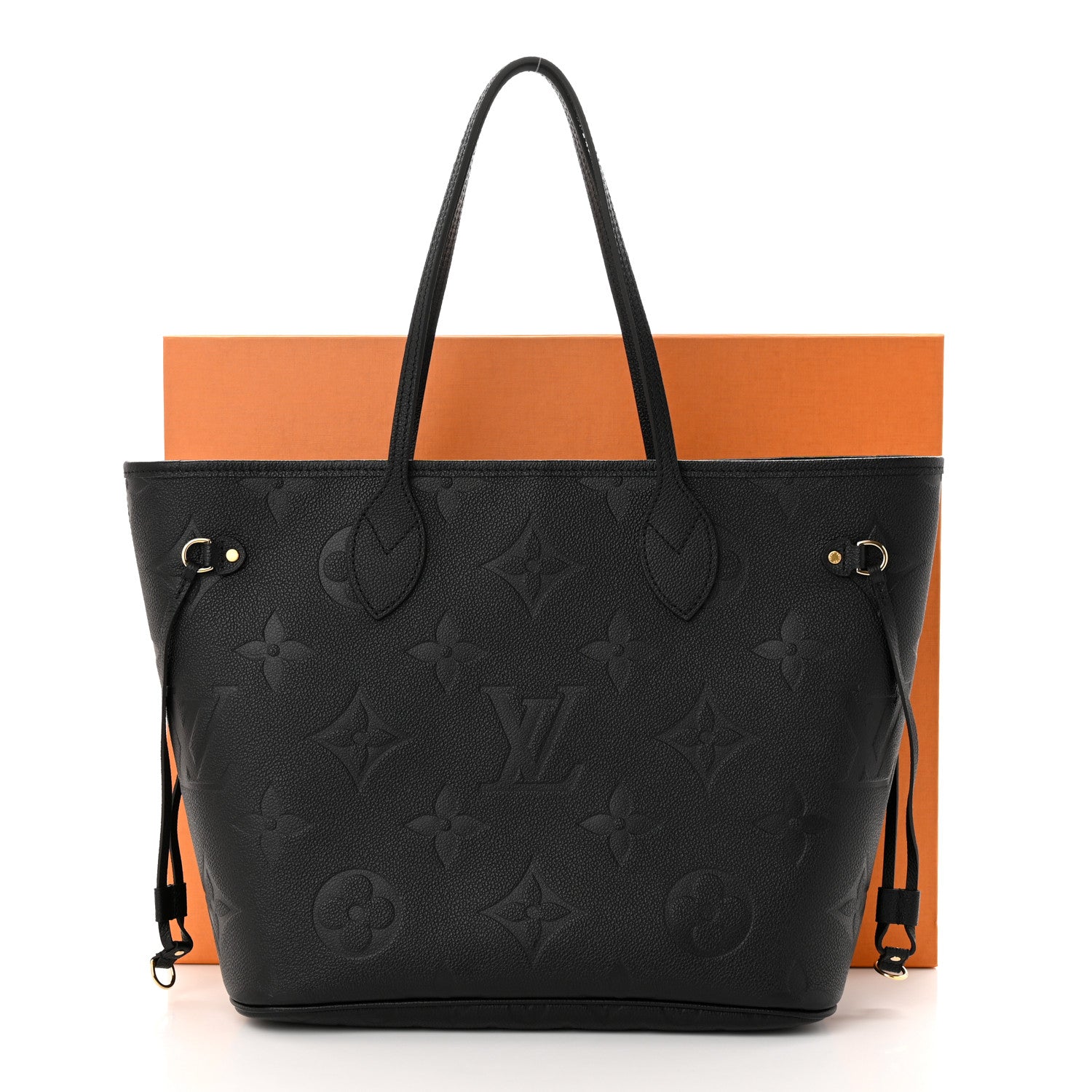 Louis Vuitton Empreinte Monogram Giant Neverfull MM Black 11 of 11