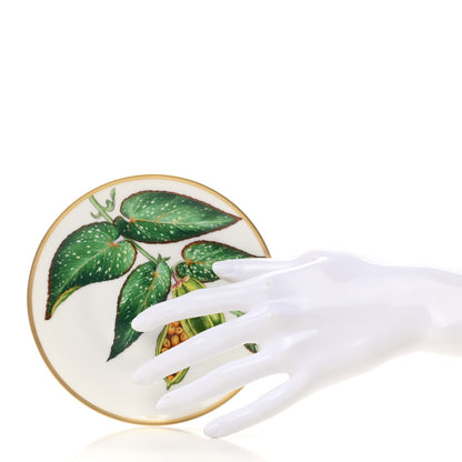 Hermes Porcelain Passifolia Bread and Butter Plate Set of 2 2 of 6