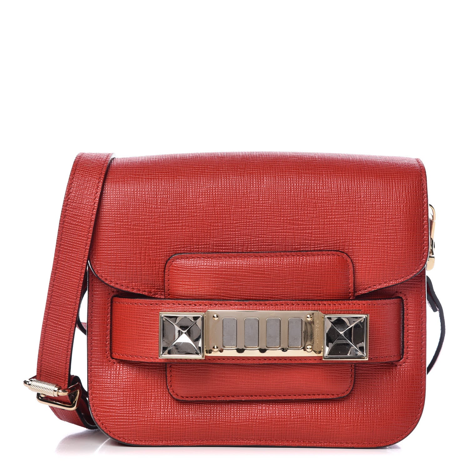 Proenza Schouler Linosa Tiny PS11 Classic Shoulder Bag True Red 1 of 8