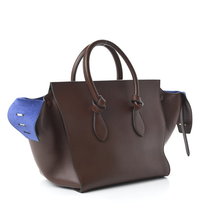 Celine Natural Calfskin Small Tie Knot Tote Chocolate 3 of 11