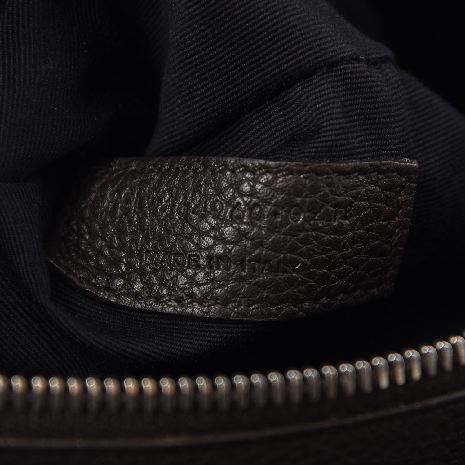 Saint Laurent Grained Calfskin Small Supple Sac de Jour Dark Brown 6 of 9
