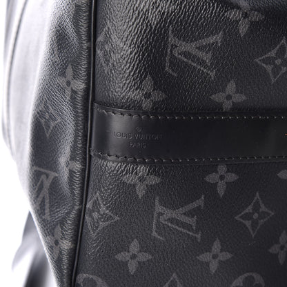 Louis Vuitton Monogram Eclipse Keepall Bandouliere 45 6 of 16