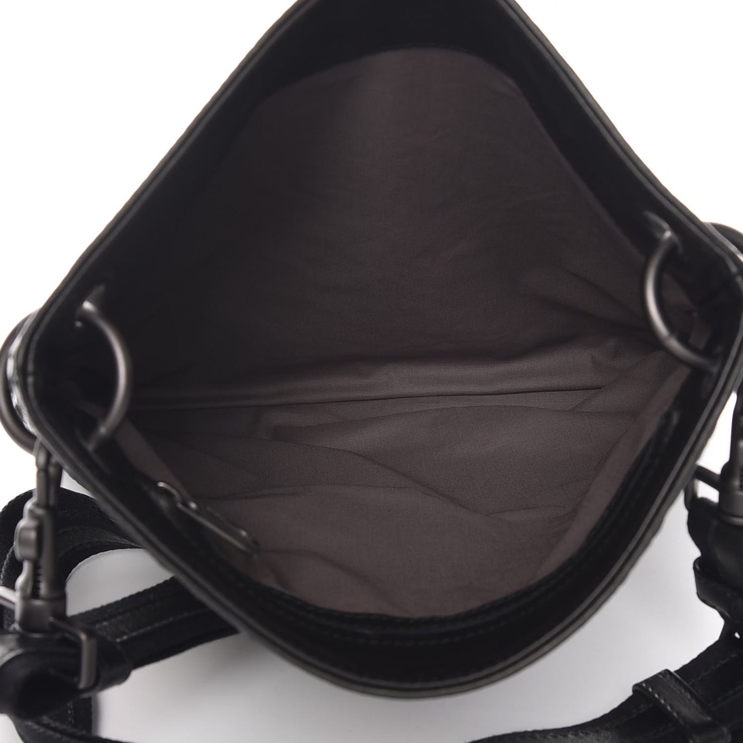 Nappa Intrecciato VN Crossbody Messenger Bag Black