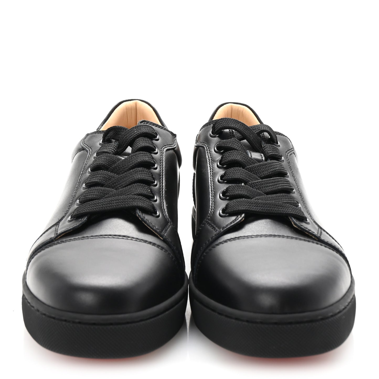 Calfskin Vieira Flat Sneakers 39.5 Black