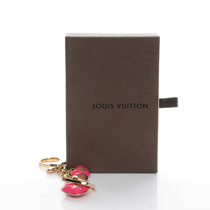 Louis Vuitton Coeurs Heart Bag Charm Key Holder Pink 5 of 5