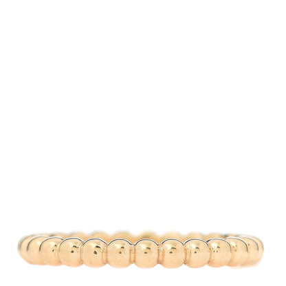 Van Cleef & Arpels 18K Yellow Gold Medium Perlee Ring 58 8.25 3 of 6