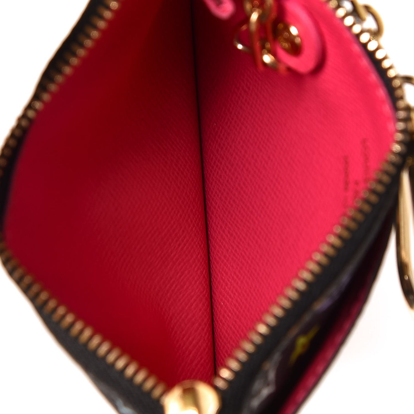 Monogram Multicolor Key Pouch Black Grenade
