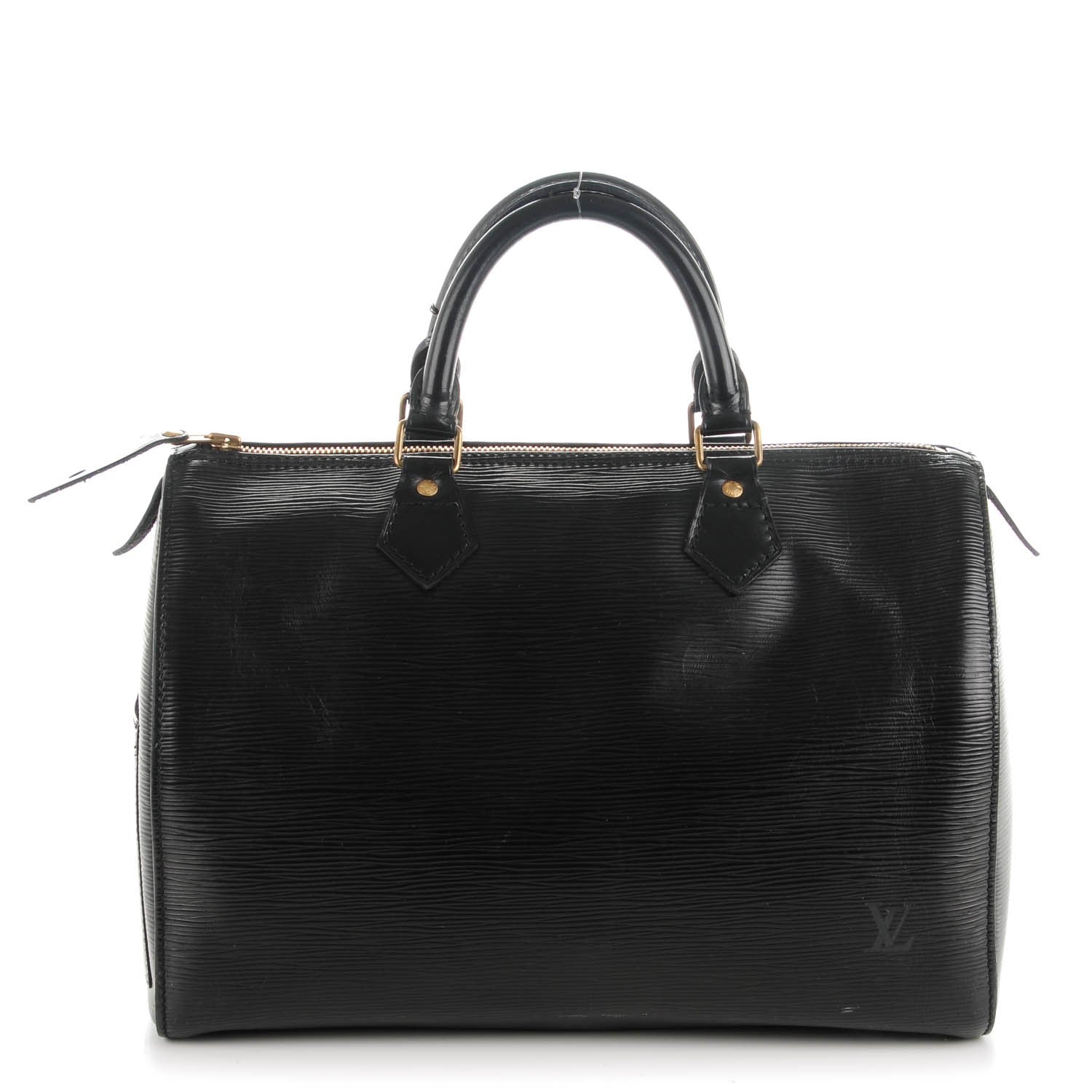 Louis Vuitton Epi Speedy 30 Black 1 of 7