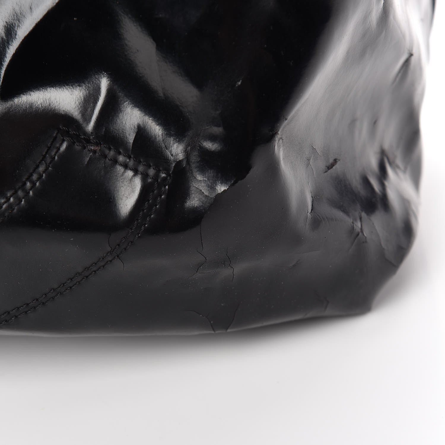 Chanel Vinyl XL Coco Cabas Black 21 of 21