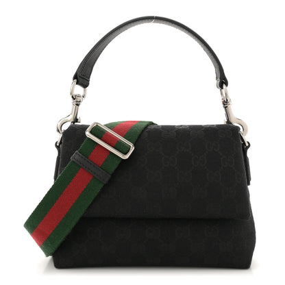 Gucci GG Canvas Small Crossbody Bag Black 1 of 11
