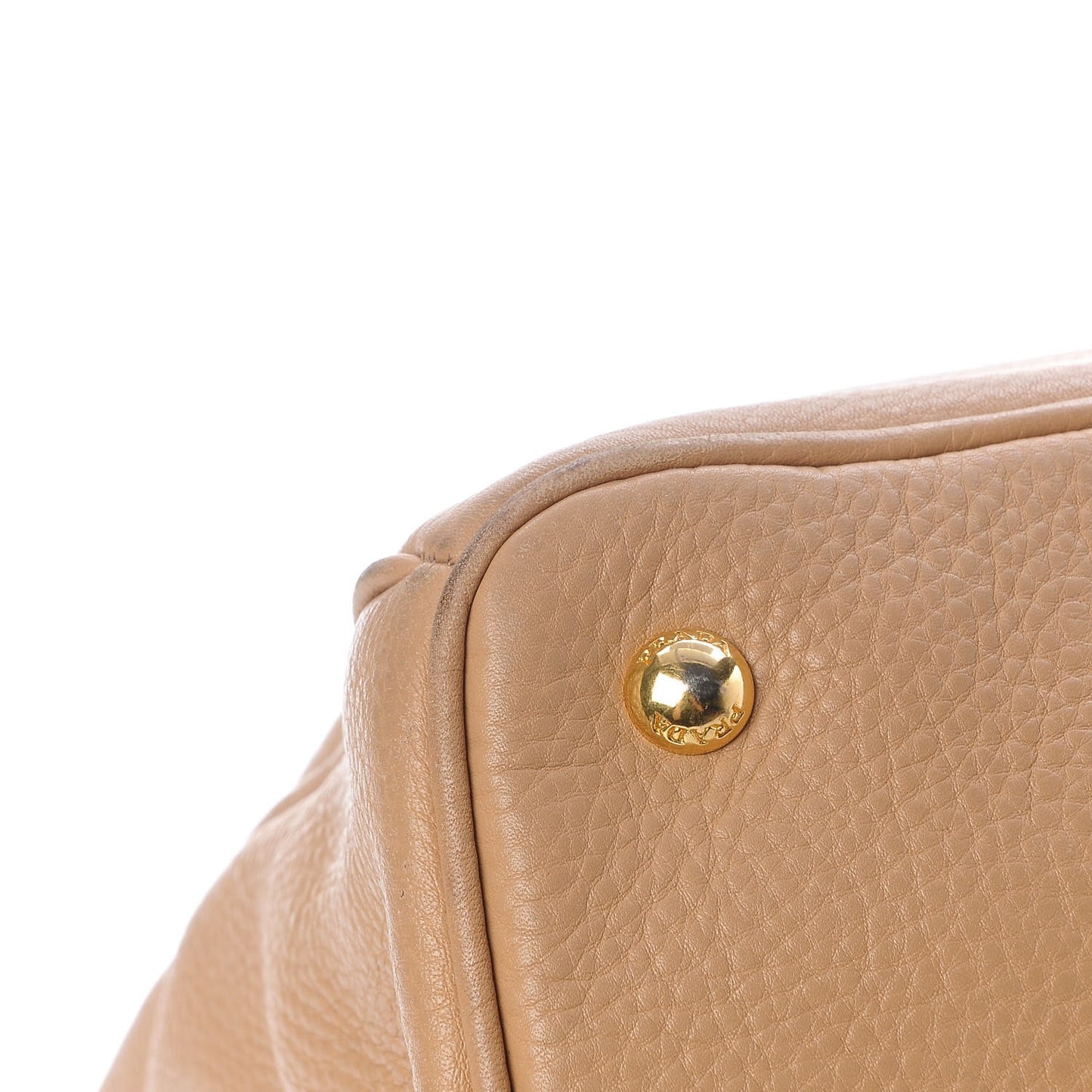 Vitello Daino Shoulder Bag Sughero