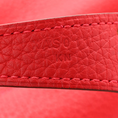 Hermes Taurillon Clemence Lindy 30 Rouge Casaque 7 of 11