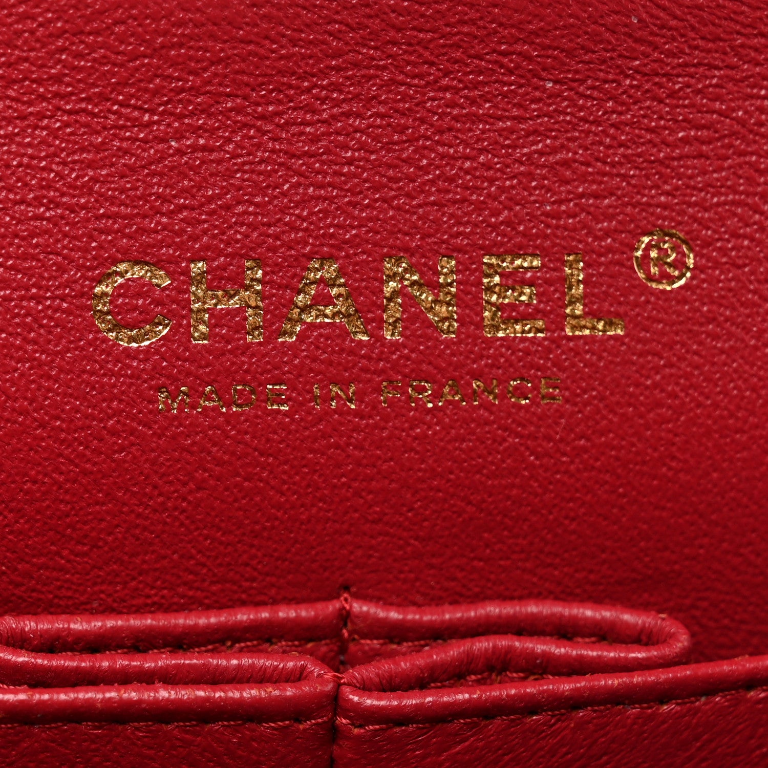 Chanel Lambskin Quilted Medium Double Flap Dark Pink 6 of 10