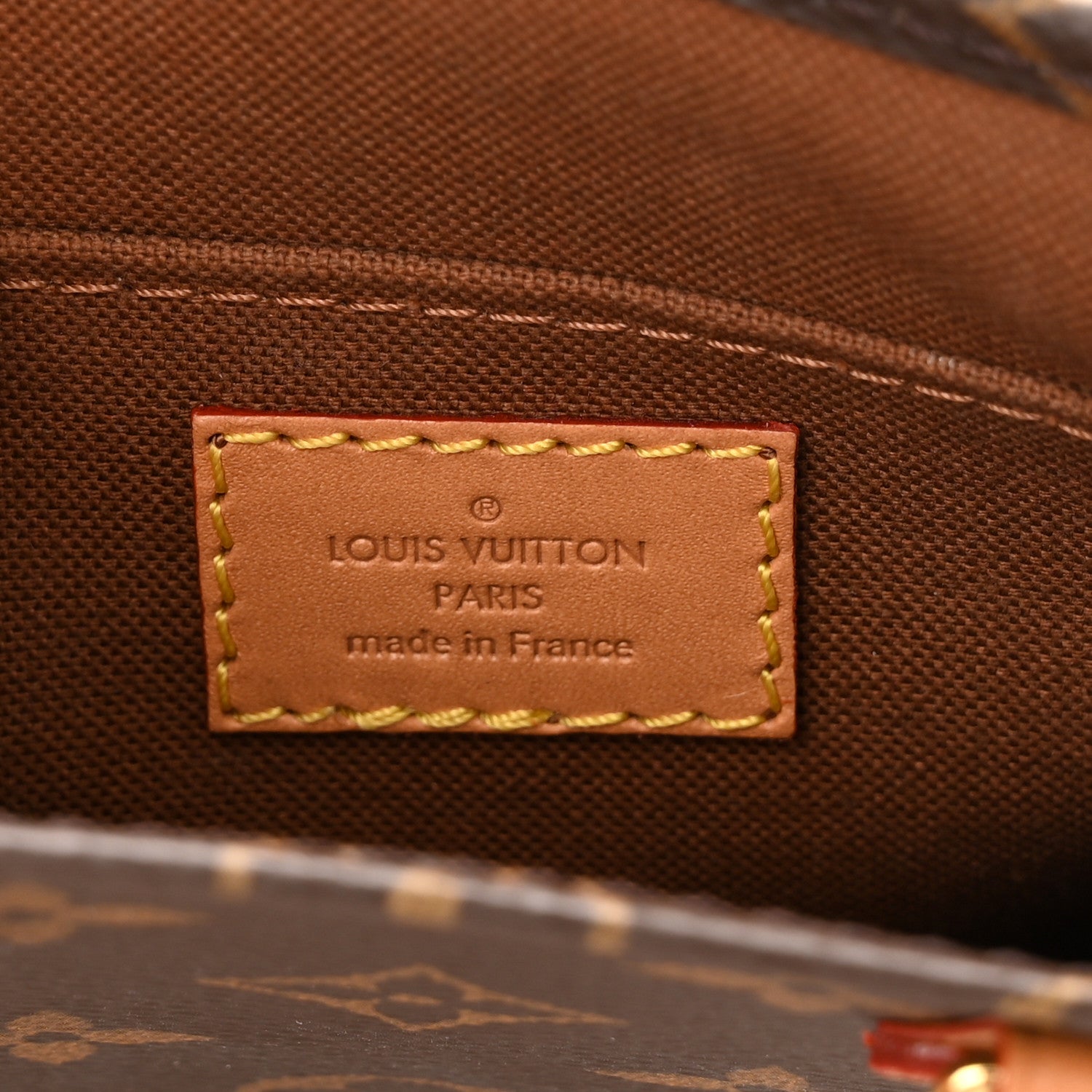 Louis Vuitton Monogram Petit Sac Plat 6 of 10