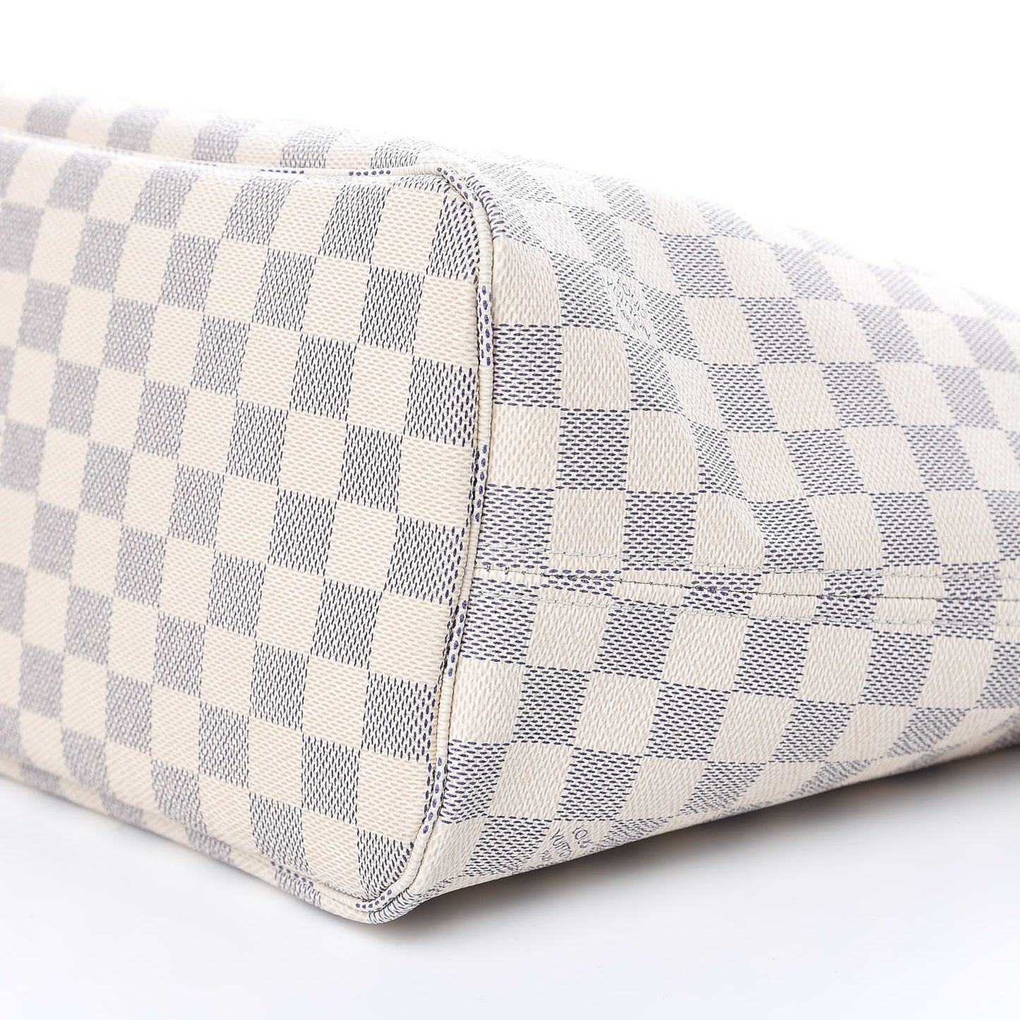 Damier Azur Neo Neverfull MM Rose Ballerine