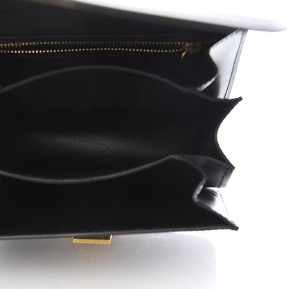 Celine Box Calfskin Small Classic Box Flap Bag Black 5 of 12