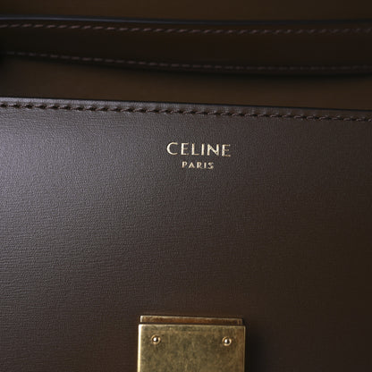Celine Box Calfskin Teen Classic Box Flap Bag Camel 6 of 11