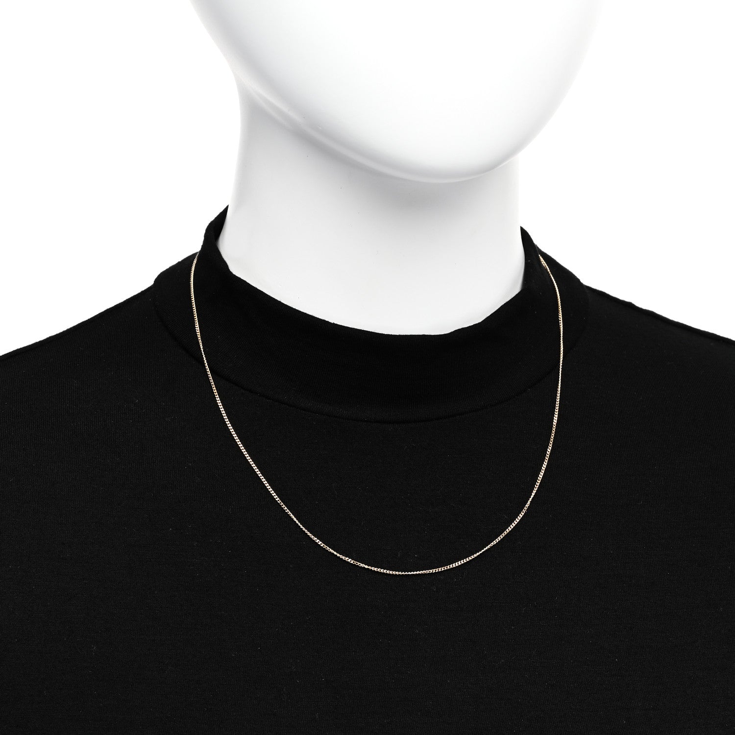 Cartier 18K Yellow Gold Chain Necklace 2 of 5
