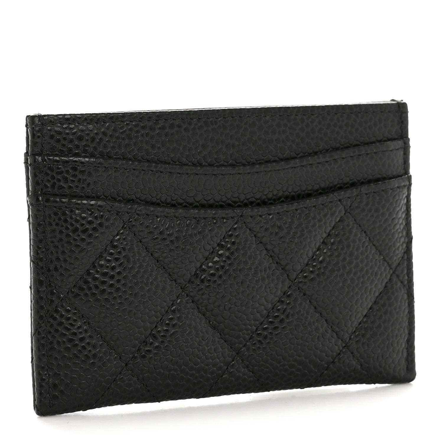 Chanel Caviar Quilted Card Holder Black 3 of 11