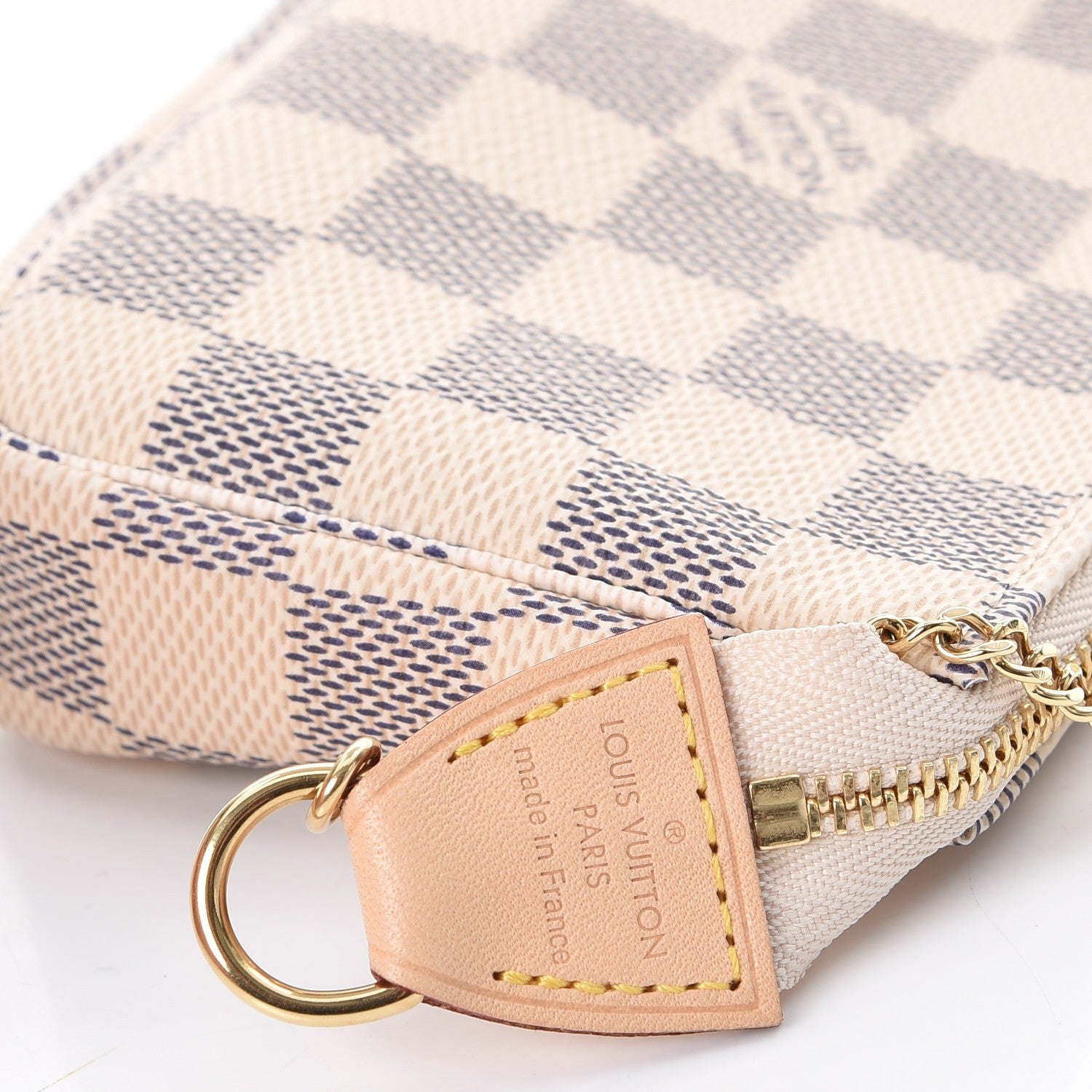 Louis Vuitton Damier Azur Mini Pochette Accessories 6 of 8