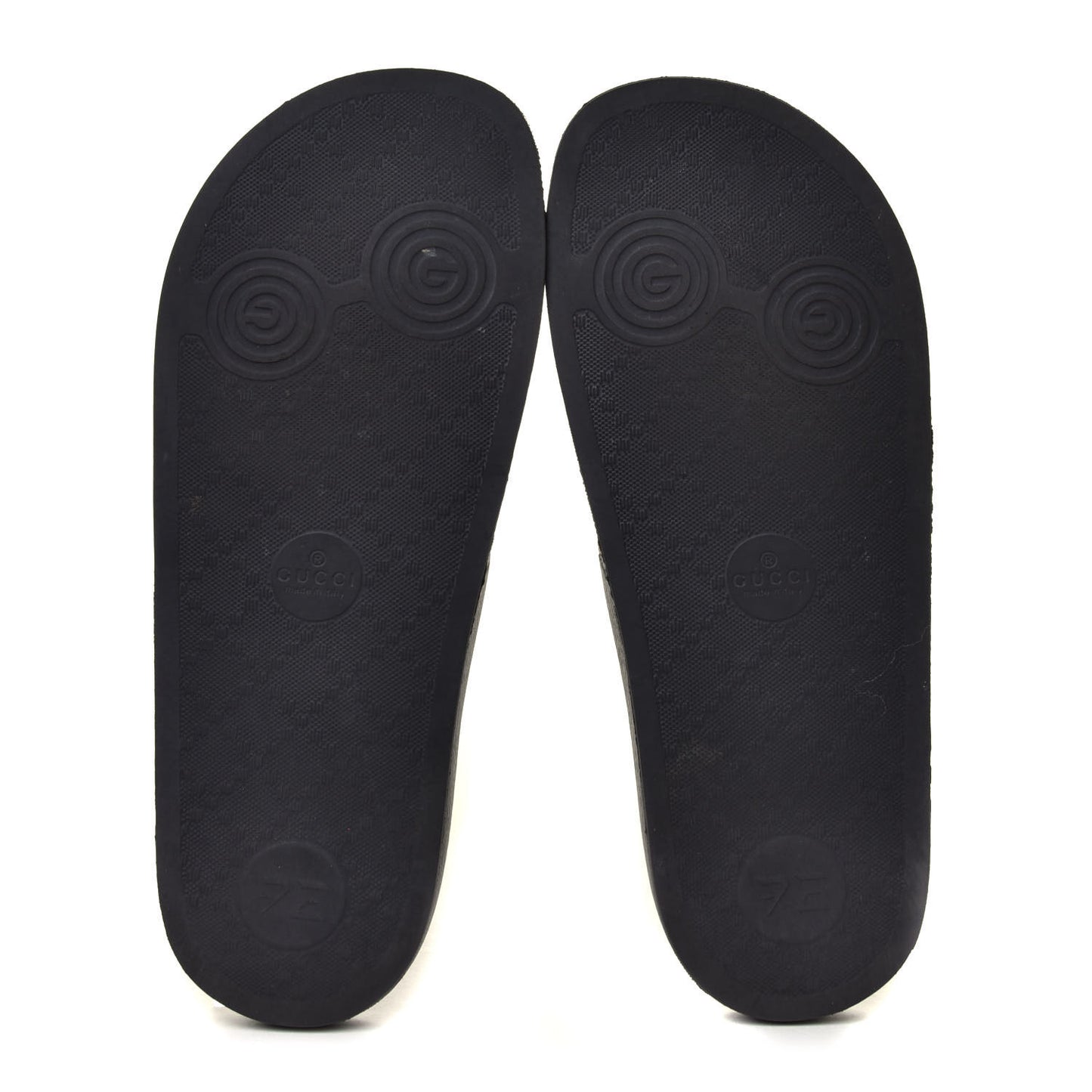 GG Supreme Monogram Blooms Slide Sandals 38 Beige Multicolor
