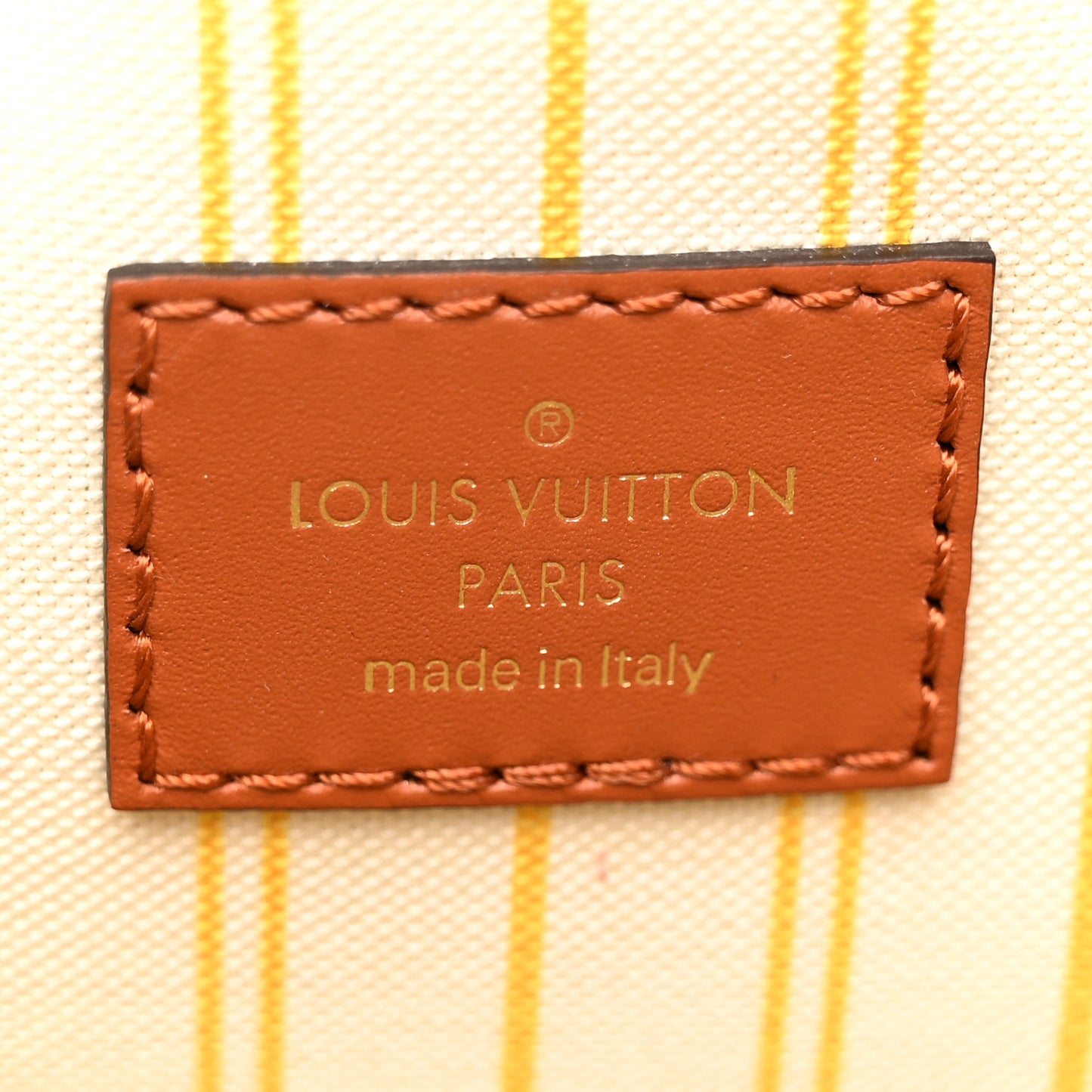 Raffia Calfskin Monogram Neonoe MM Tan