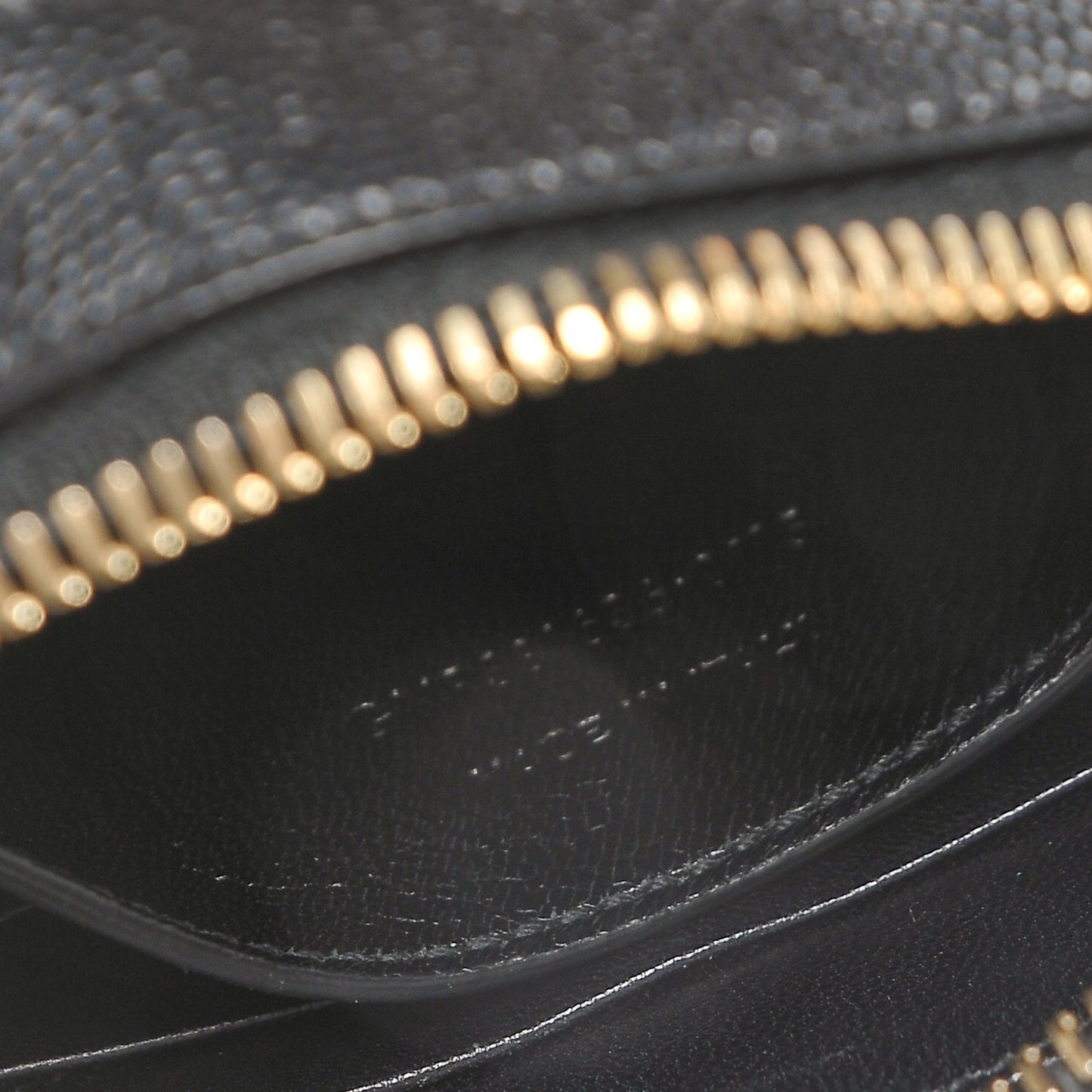 Grain De Poudre Small Classic Monogram Camera Bag Black