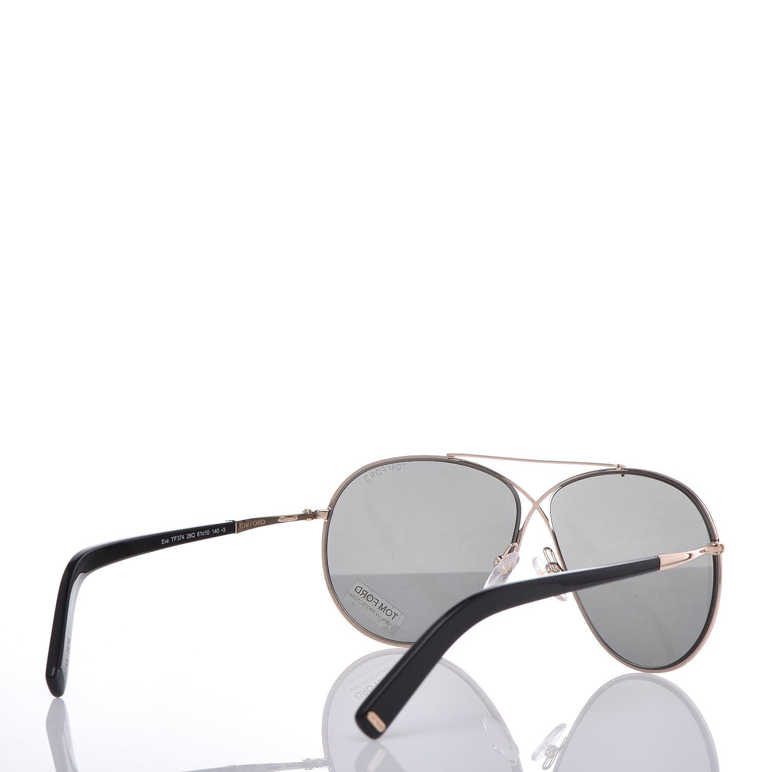 Tom Ford Eva Crossover Sunglasses TF374 Black 4 of 7