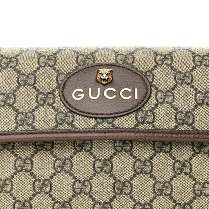 Gucci GG Supreme Monogram Neo Vintage Web Belt Bag Brown 9 of 16