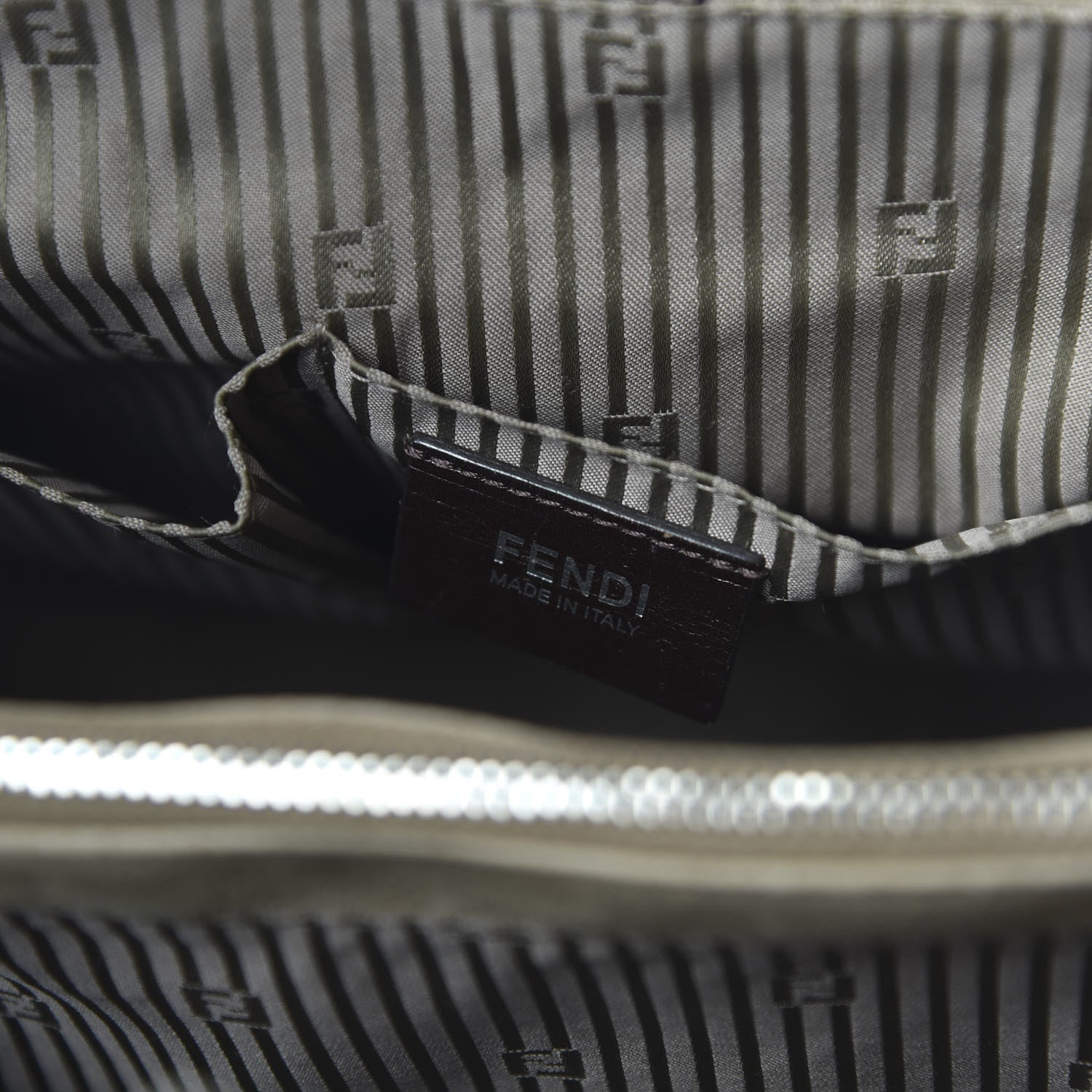 Fendi Vitello Elite Regular 2Jours Tote Tortora 7 of 12