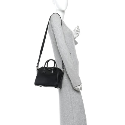 Givenchy Shiny Lord Calfskin Mini Antigona Black 2 of 10