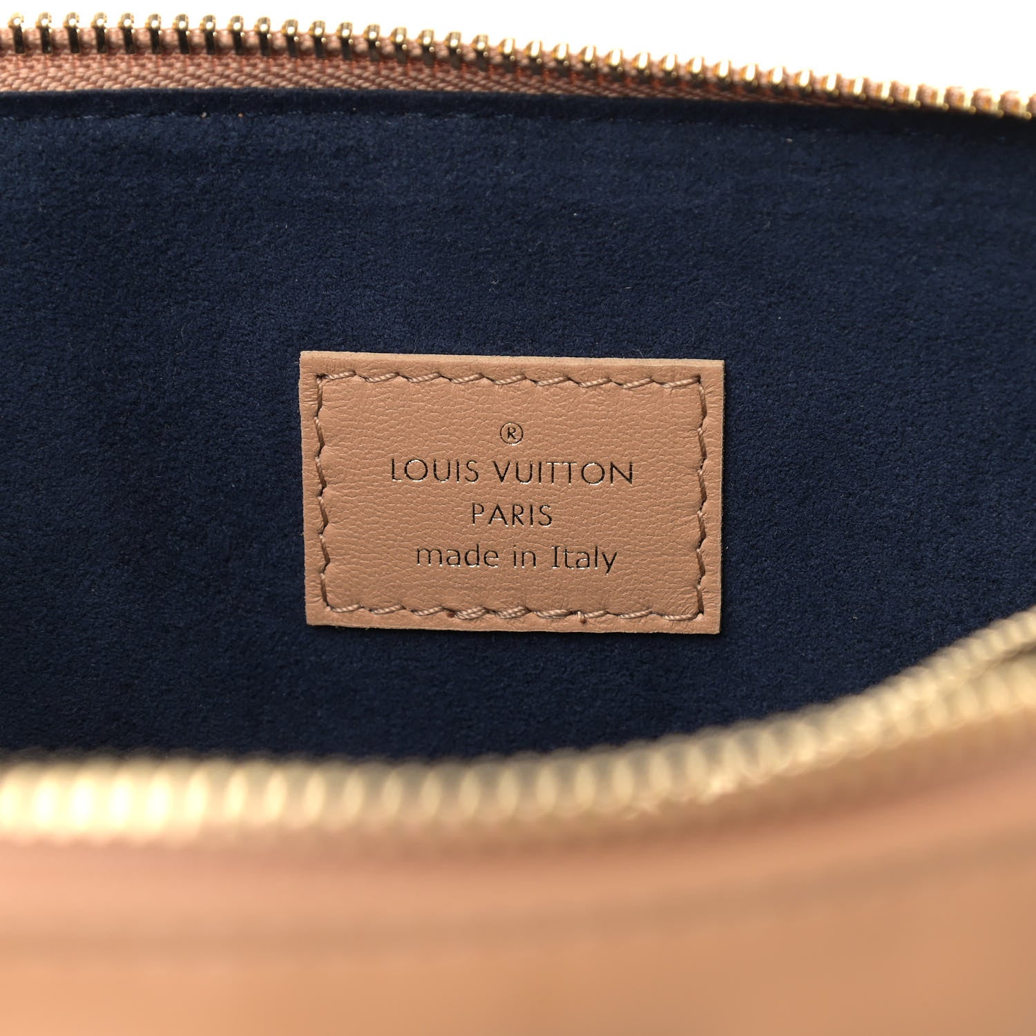 Louis Vuitton Lambskin Embossed Monogram Coussin PM Camel 6 of 8