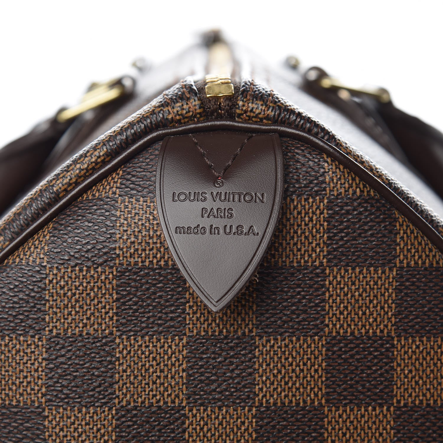 Louis Vuitton Damier Ebene Speedy 35 6 of 10