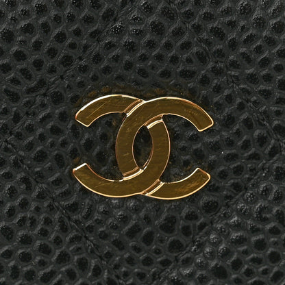 Chanel Caviar Quilted Card Holder Black 8 of 11