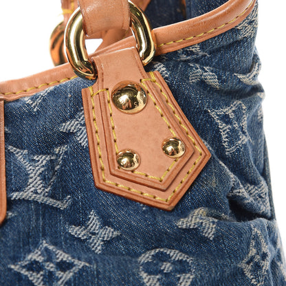 Louis Vuitton Monogram Denim Pleaty Blue 13 of 16