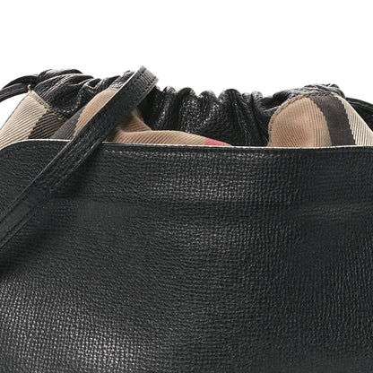 Burberry Calfskin House Check Little Crush Black 8 of 14