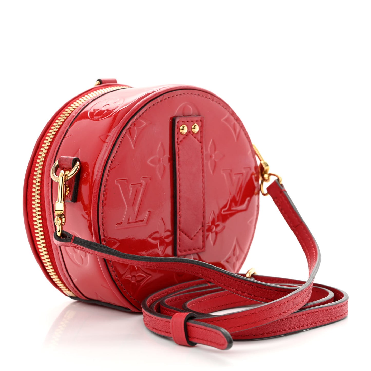 Vernis Mini Boite Chapeau Souple Red