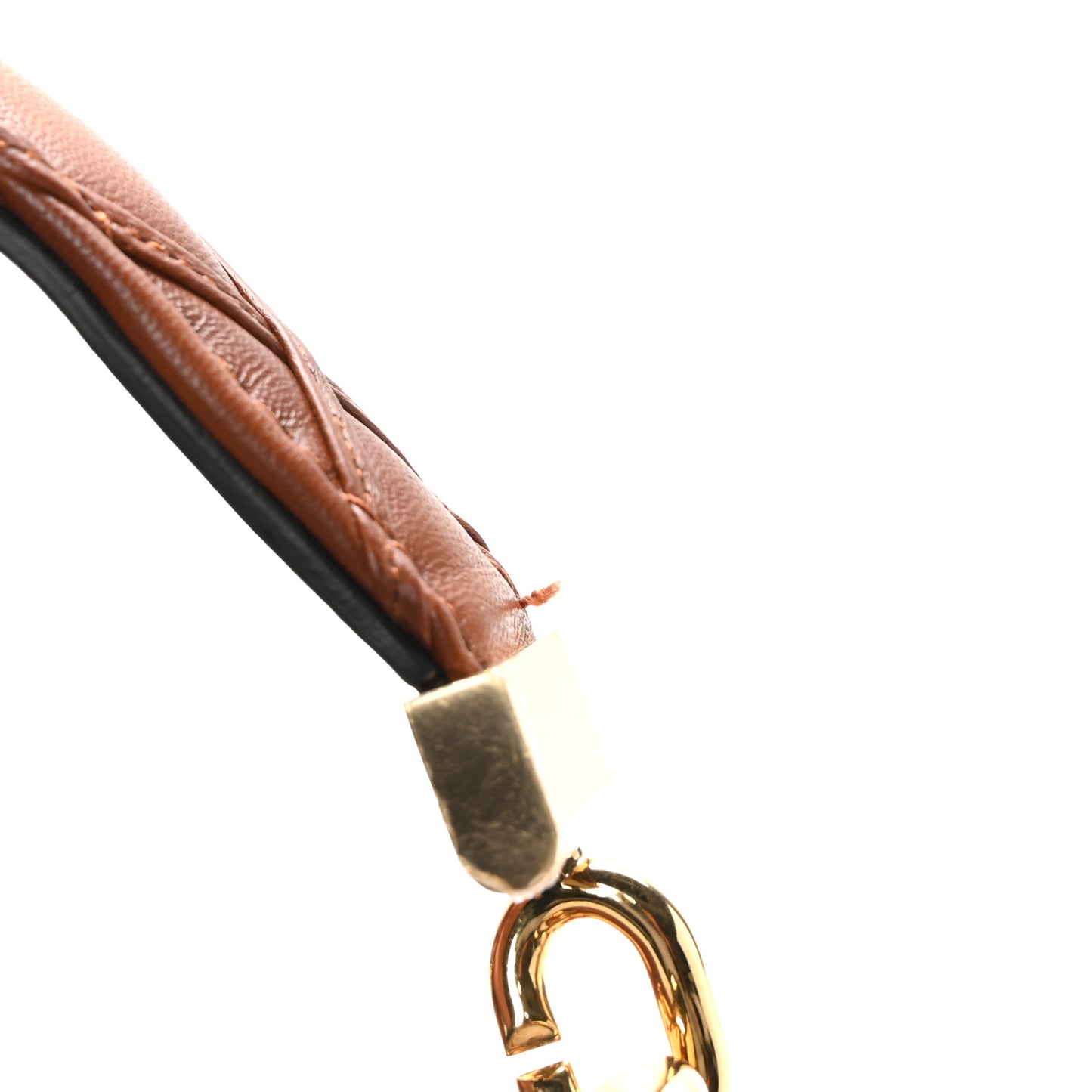 Lambskin Malletage Top Handle GO-14 MM Tan