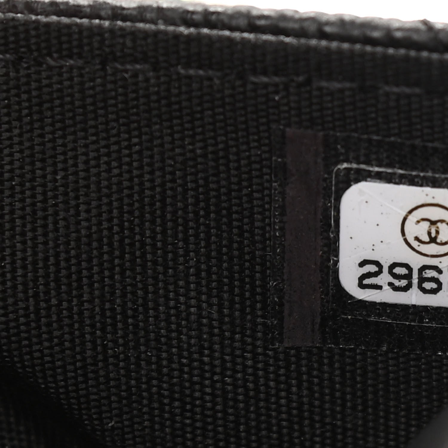 Chanel Caviar Quilted CC Filigree Wallet On Chain WOC Black 8 of 12