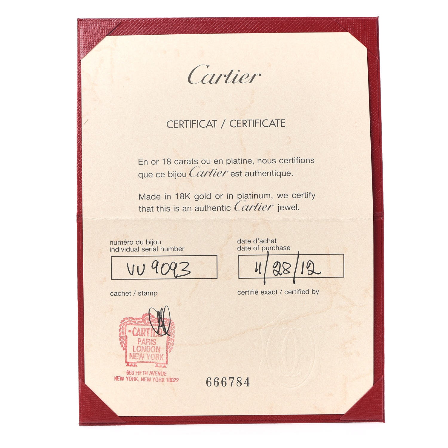 Cartier 18K Yellow Gold 5.5mm LOVE Ring 54 6.75 5 of 6