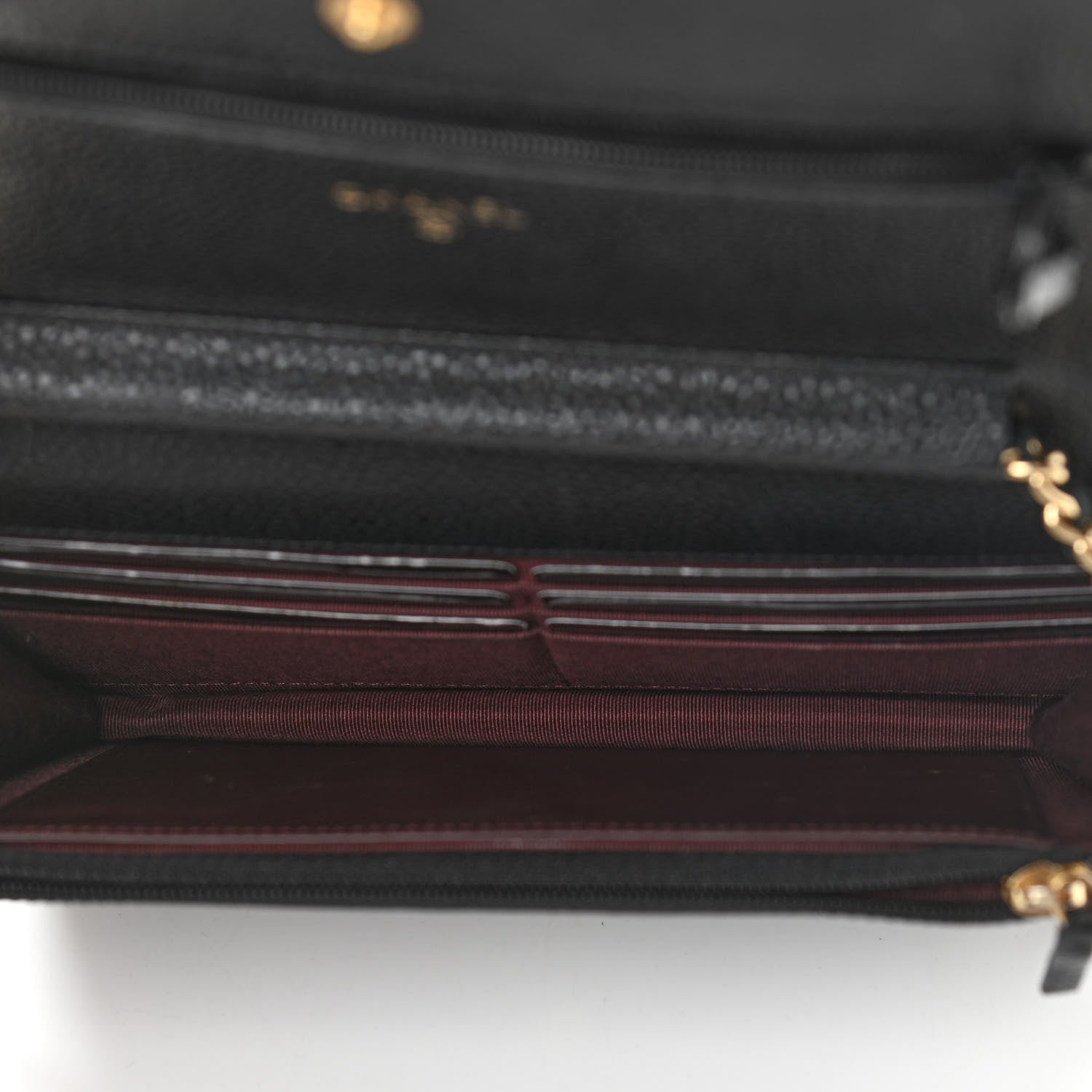 Chanel Caviar Quilted Wallet On Chain WOC Black 5 of 14