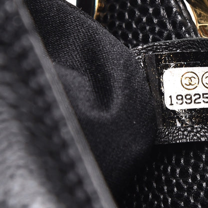 Chanel Caviar Quilted Grand Shopping Tote GST Black 7 of 7