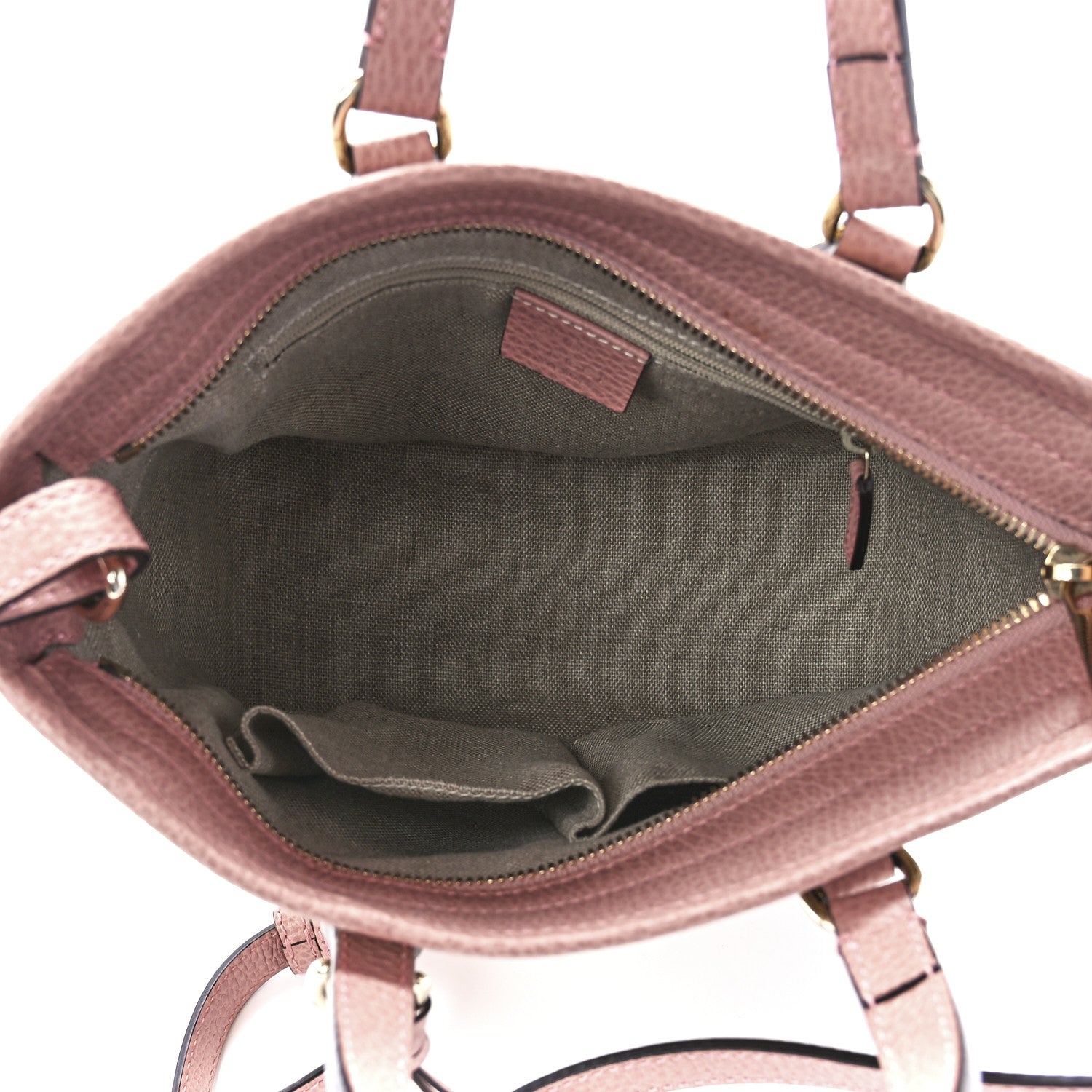 Gucci Monogram Small Bree Tote Beige Soft Pink 5 of 12