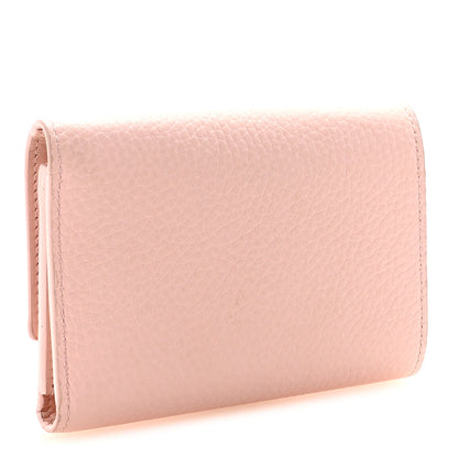 Louis Vuitton Taurillon Capucines Compact Wallet Magnolia 3 of 6