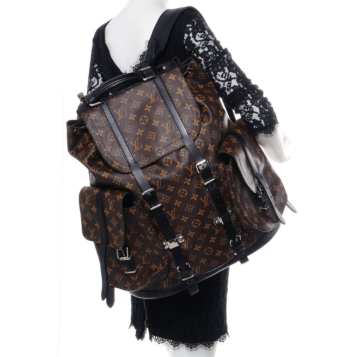 Monogram Macassar Christopher Backpack