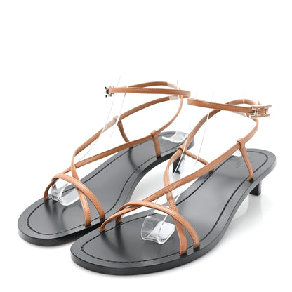 Hermes Calfskin Muse 40 Sandal 40 Natural 4 of 9