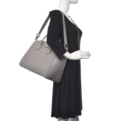 Givenchy Sugar Goatskin Medium Antigona Pearl Grey 1 of 10